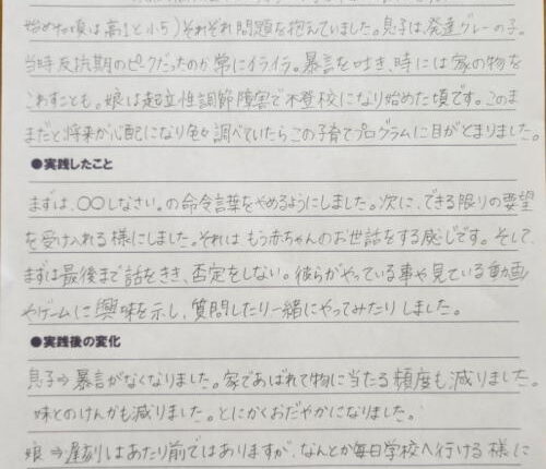 成果報告
