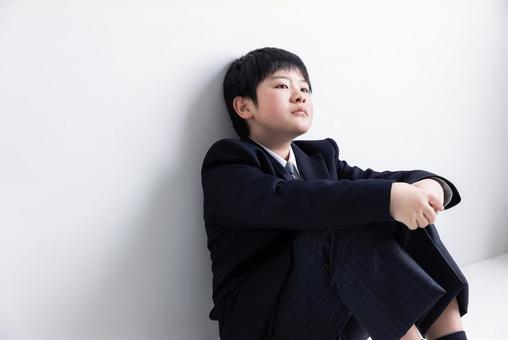 落ち込む中学生